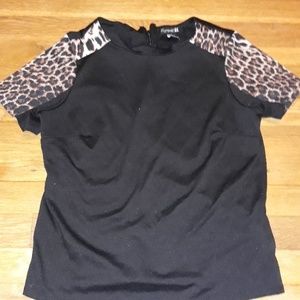 Cheetah print shirt